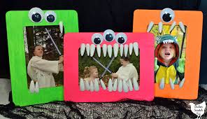 monster halloween picture frame