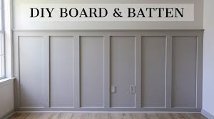 easy diy board and batten wall how to