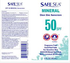 safe sea spf 50 mineral zinc oxide lotion