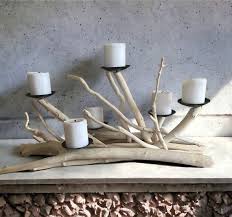 Candelabra Wood Candleholder