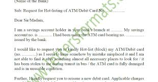 Sbi credit card lost stolen. Request Letter To Bank Manager To Block Hotlist Atm Debit Card