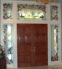 stained glass overlay security doors
