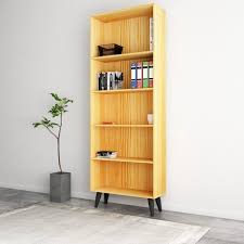 Solid Wood Bookshelf Myseat Sg Free