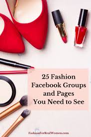 25 fashion facebook groups and pages