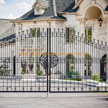 Wrought Iron Main Gate Design Powder