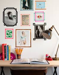 Photos And Dorm Posters With Washi Tape