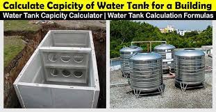 How To Calculate Water Tank Capacity