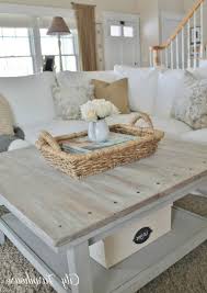 It lets you create a warm and inviting look with your favorite decor, collectibles, potted plants etc. 48 Rural Diy Farmhouse Coffee Table Ideas Nellwyn News Home Home Decor Home Living Room