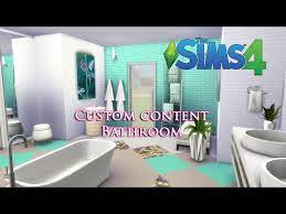 The Sims 4 Bathroom Cc Room Build