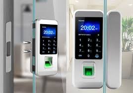 Fingerprint Lock For Glass Door قفل