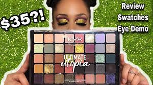 new nyx ultimate utopia shadow palette