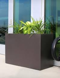 fiberglass rectangular planter pots