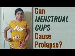 can menstrual cups cause prolapse