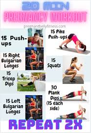 20 minute pregnancy workout at home