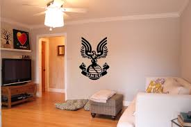 Halo Inspired Unsc Logo Wall Decal