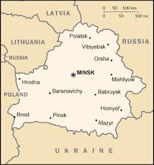 Belarus is a former soviet state whose history begins in the 10th century ce. Landkarte Von Belarus Weissrussland Informationsseite Von Konsulate De
