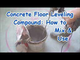 self leveling compound mapei on