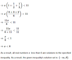 Ncert Solutions Linear Inequalities Ex 6 1