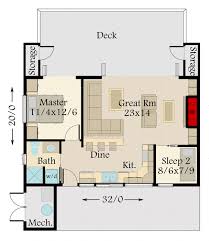 exclusive tiny modern house plan with