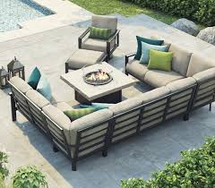 All fire pit patio sets can be shipped to you at home. Outdoor Patio Furniture Shadow Rock Fire Tables Collection 32 X 52 Coffee Fire Pit