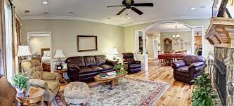 how to paint adjoining living room and
