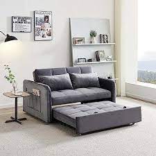 An 3 In 1 Sleeper Sofa Bed W Usb