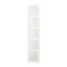 Bergsbo Door Frosted Glass White 19