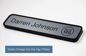 Engraved Employee Office Signs