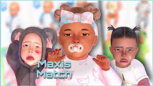 sims 4 maxis match cc folder infants