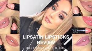 lipsatin lipstick review inglot