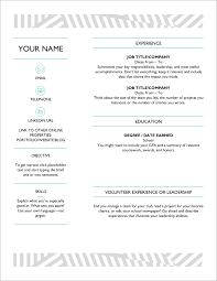 Most resume templates are in this format. 45 Free Modern Resume Cv Templates Minimalist Simple Clean Design