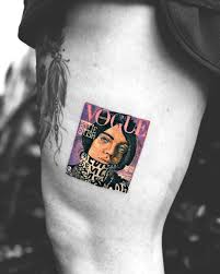 In a 2020 vanity fair interview, the singer copped to having a tattoo, but coyly added, you won't ever see it. Billie Eilish Cover Of Vogue Tattoo