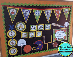 sports themed classroom ideas