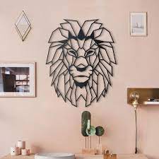Lion Head Lion Wall Art Metal Wall
