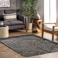 hand braided living room jute area rug
