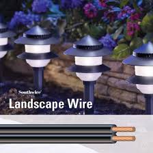low voltage landscape lighting wire