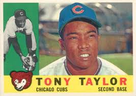 1960 Baseball Card of Tony Taylor, “Heart and Soul of the Philadelphia Phillies”. - HighFlight-Telstar3-TonyTaylor