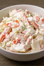 best cold seafood salad small batch