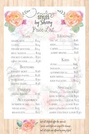 Jamby Styles By Sherry Has A New Updated Price List Check