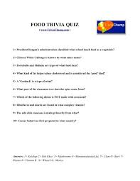 Pipeye, peepeye, pupeye, and poopeye. Food Trivia Quiz Trivia Champ