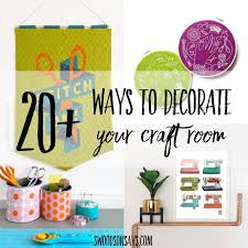 20 craft sewing room decor ideas