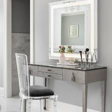 clear acrylic vanity chair design ideas