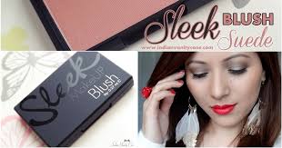 sleek makeup suede blush review
