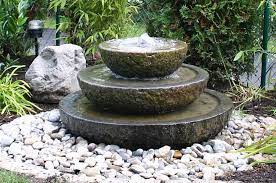 Rm 4ft Height 3 Bowl Stone Fountain R