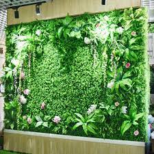 6x Artificial Plant Foliage Hedge Mat