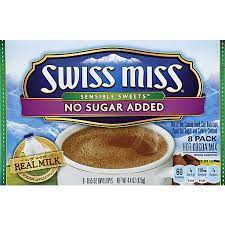 swiss miss hot cocoa mix no sugar