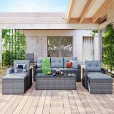 Outdoor Dining Sectional Sofa