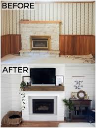 Gas Fireplace Makeover