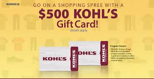 Kohl's gift card discount current discount. Free 500 Kohls Gift Card Http Samplestuffbymail Com 500 Kohls Gift Card Ebay Gift Gift Card Free Gift Cards Online