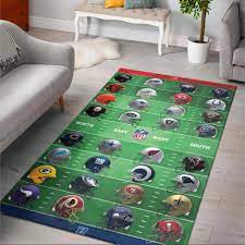 nfl football full team area rug rugs